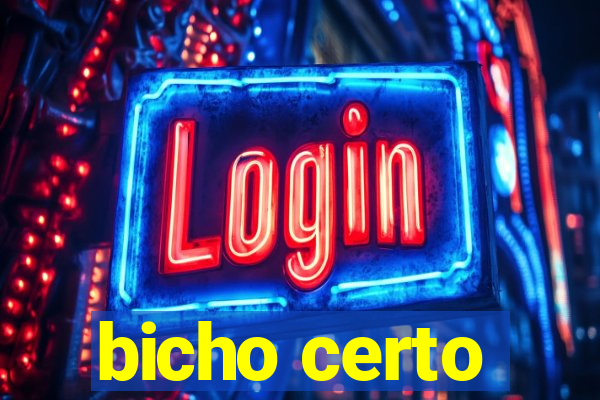 bicho certo